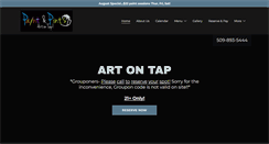 Desktop Screenshot of paintandpints.com